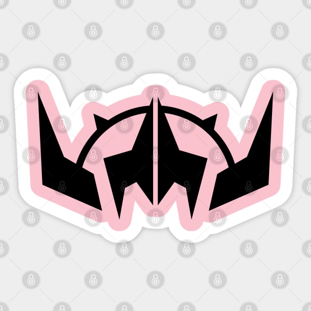 Warriors of Hope Fighter Emblem Sticker by B3an!